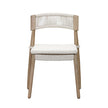 TOV Furniture Gata Cream Outdoor Dining Chair - Set of 2
