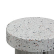 TOV Furniture Clover Faux Terrazzo Indoor / Outdoor Round Side Table