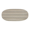 TOV Furniture Smooch Faux Travertine Indoor / Outdoor Pedestal Dining Table
