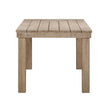 TOV Furniture Cassie Natural Rectangular Outdoor Dining Table