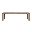 TOV Furniture Cassie Natural Rectangular Outdoor Dining Table