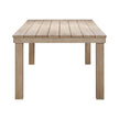 TOV Furniture Cassie Natural Rectangular Outdoor Dining Table