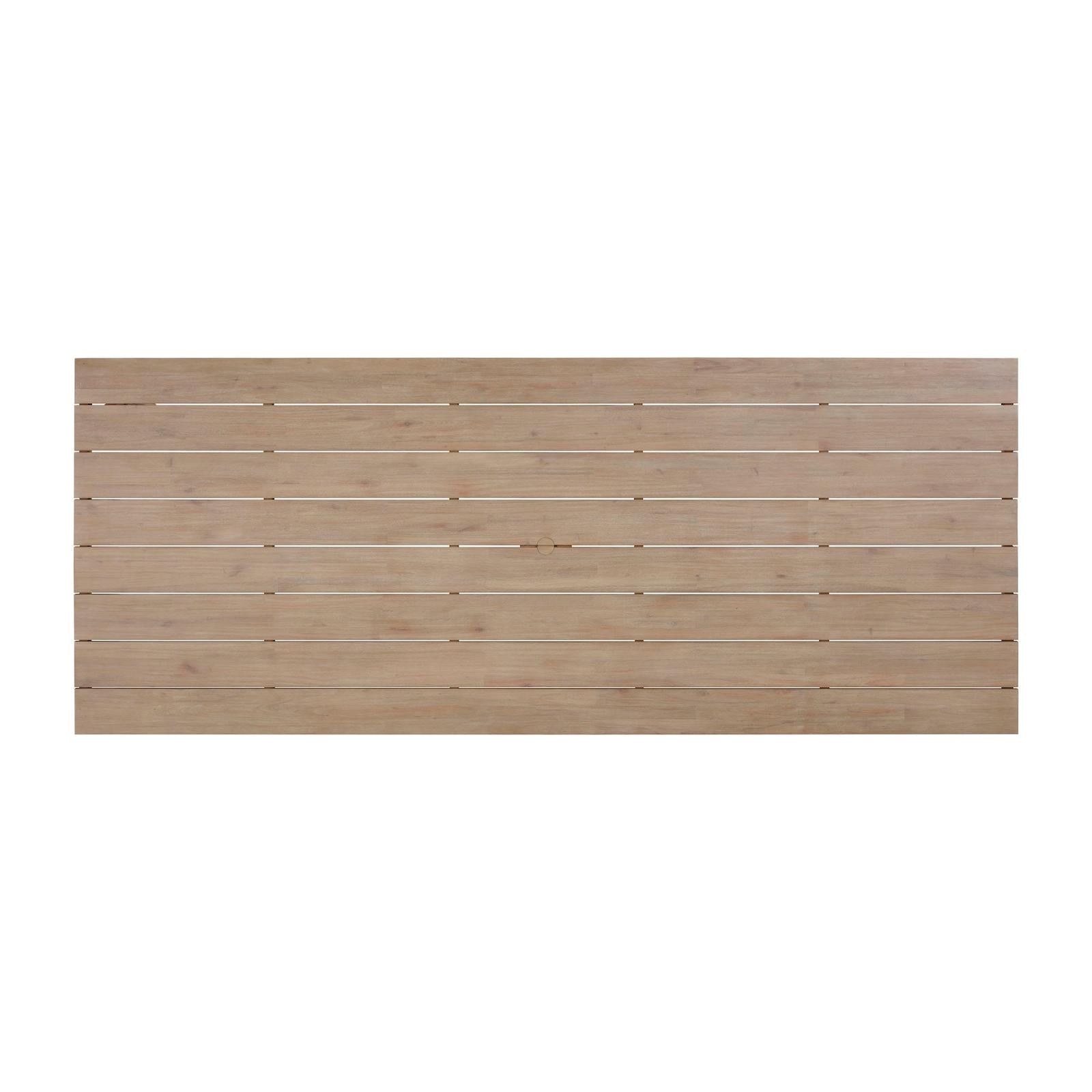 TOV Furniture Cassie Natural Rectangular Outdoor Dining Table