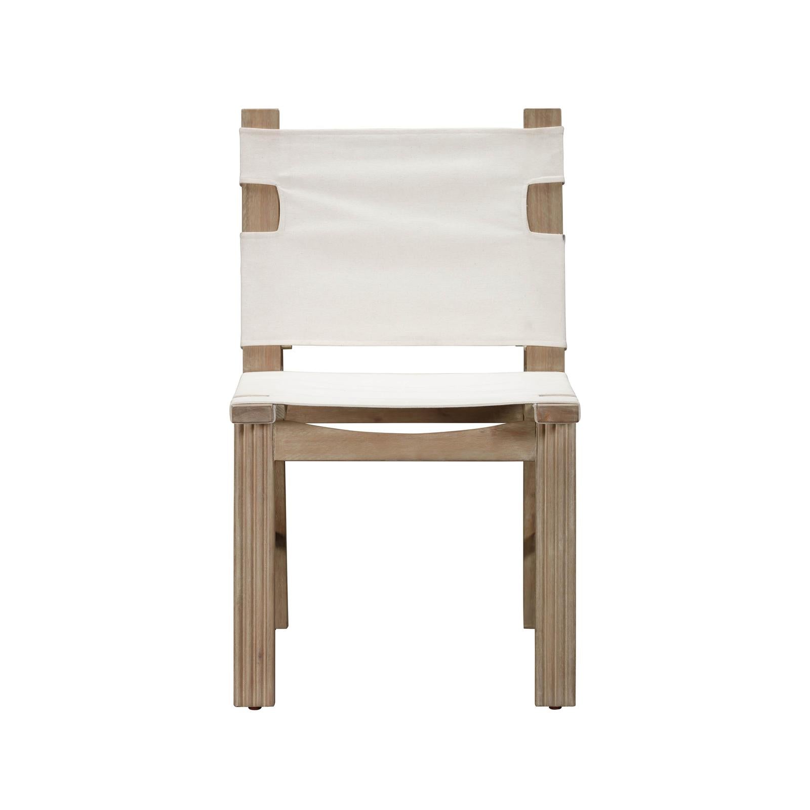 TOV Furniture Cassie Cream Outdoor Dining Chair - Set of 2