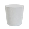 TOV Furniture Margot Light Grey Faux Plaster Indoor / Outdoor Concrete Stool