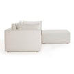 TOV Furniture Hangover 4-Piece Cream Performance Fabric Outdoor Modular Sectional