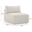 TOV Furniture Hangover Cream Modular Outdoor Chair
