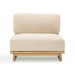 TOV Furniture Reavan Cream Outdoor Lounge Chair