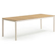 TOV Furniture Sardinia Light Teak Outdoor Rectangular Dining Table