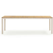 TOV Furniture Sardinia Light Teak Outdoor Rectangular Dining Table