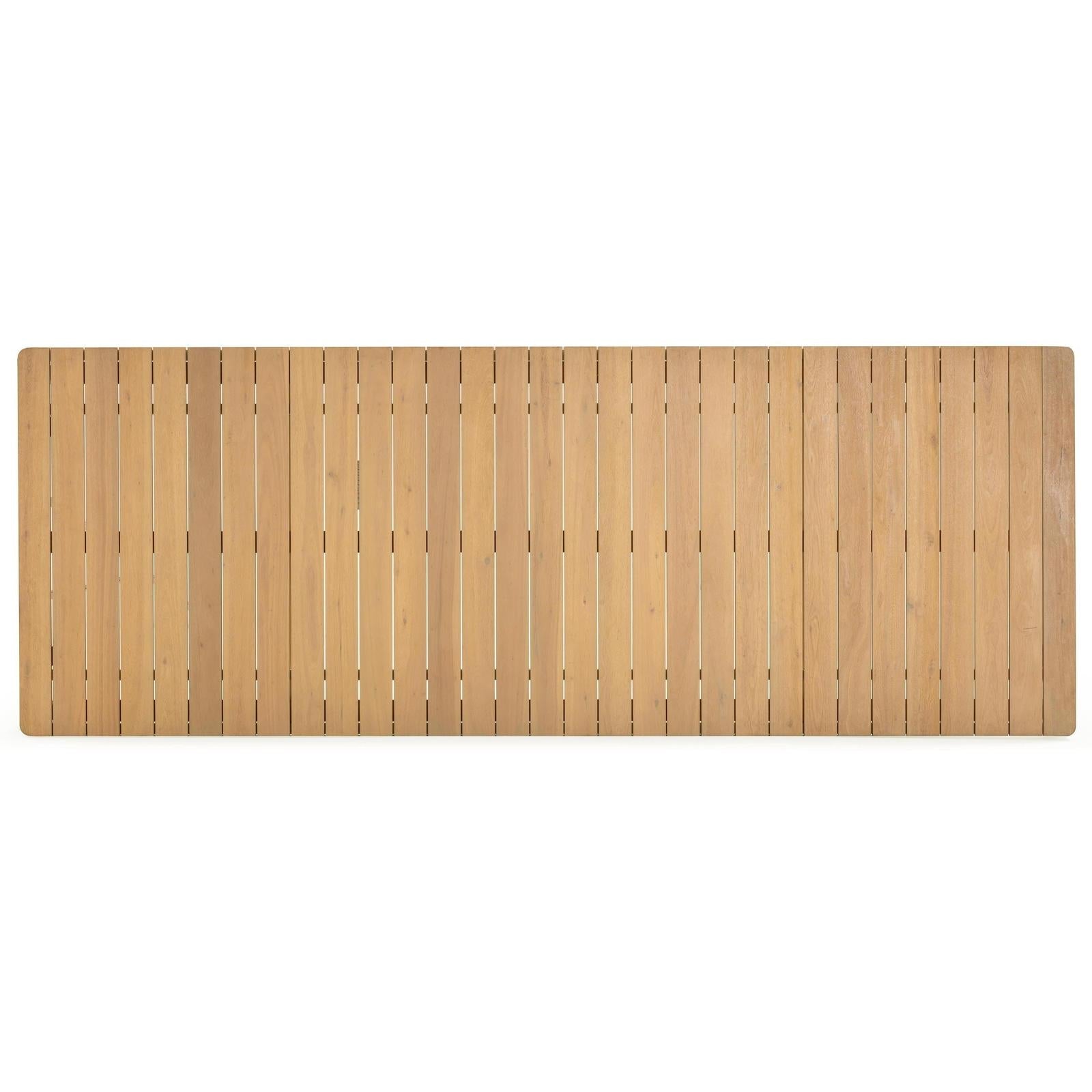 TOV Furniture Sardinia Light Teak Outdoor Rectangular Dining Table