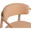 TOV Furniture Annika Textured Contract-Grade Fabric Outdoor Dining Arm Chair
