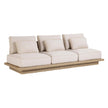 TOV Furniture Mora Cream Outdoor Sofa