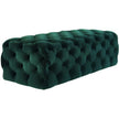 TOV Furniture Kaylee Jumbo Velvet Ottoman