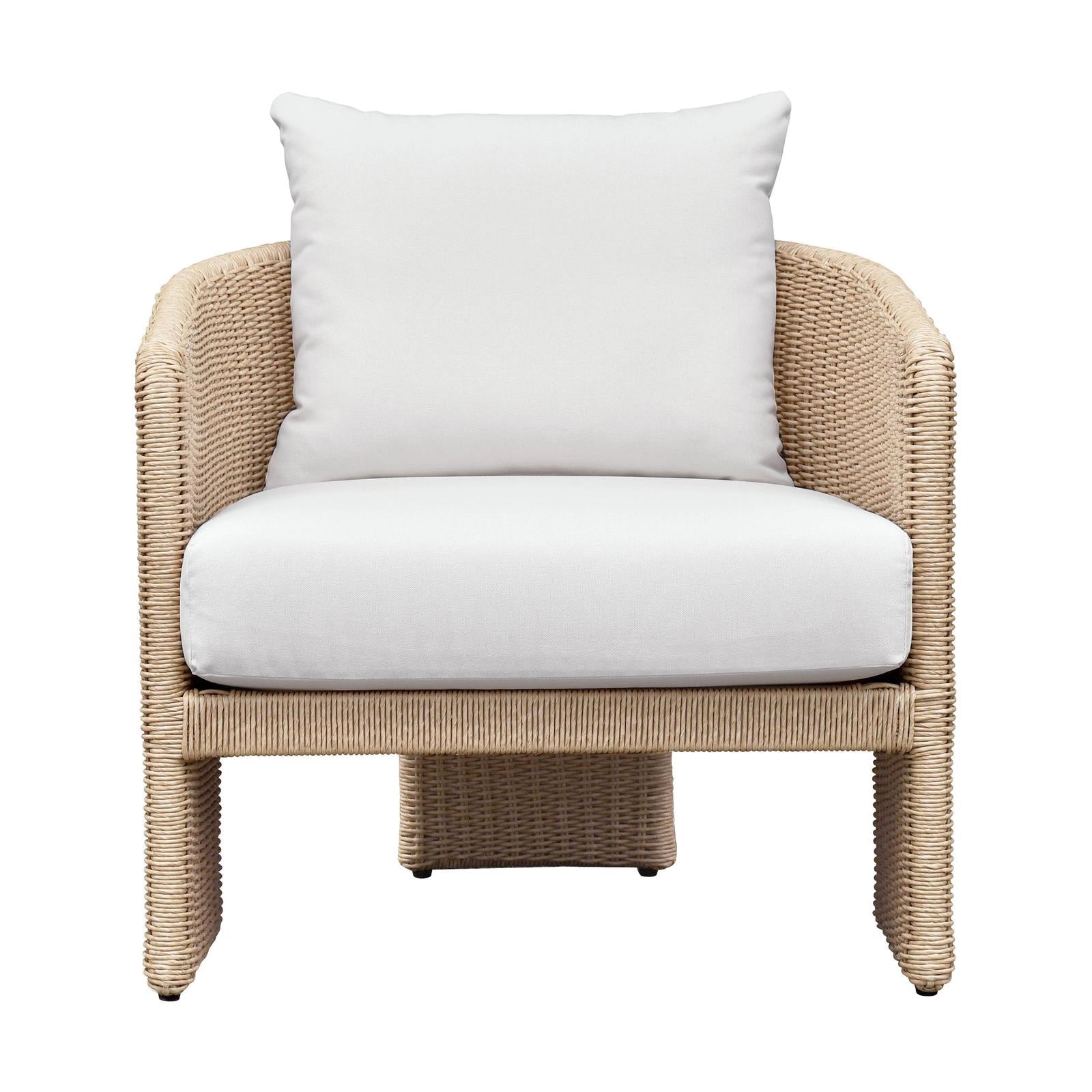 TOV Furniture Alexa Cream Outdoor Armchair