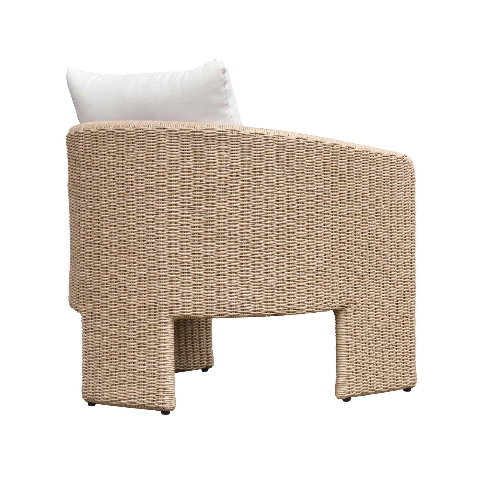 TOV Furniture Alexa Cream Outdoor Armchair