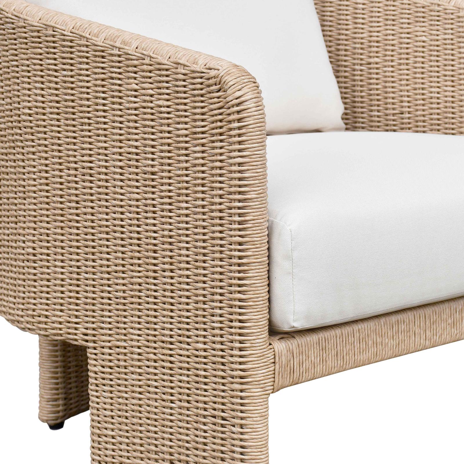 TOV Furniture Alexa Cream Outdoor Armchair
