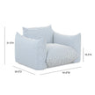TOV Furniture Saint Tropez Stuffed Outdoor Armchair