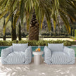 TOV Furniture Saint Tropez Stuffed Outdoor Armchair
