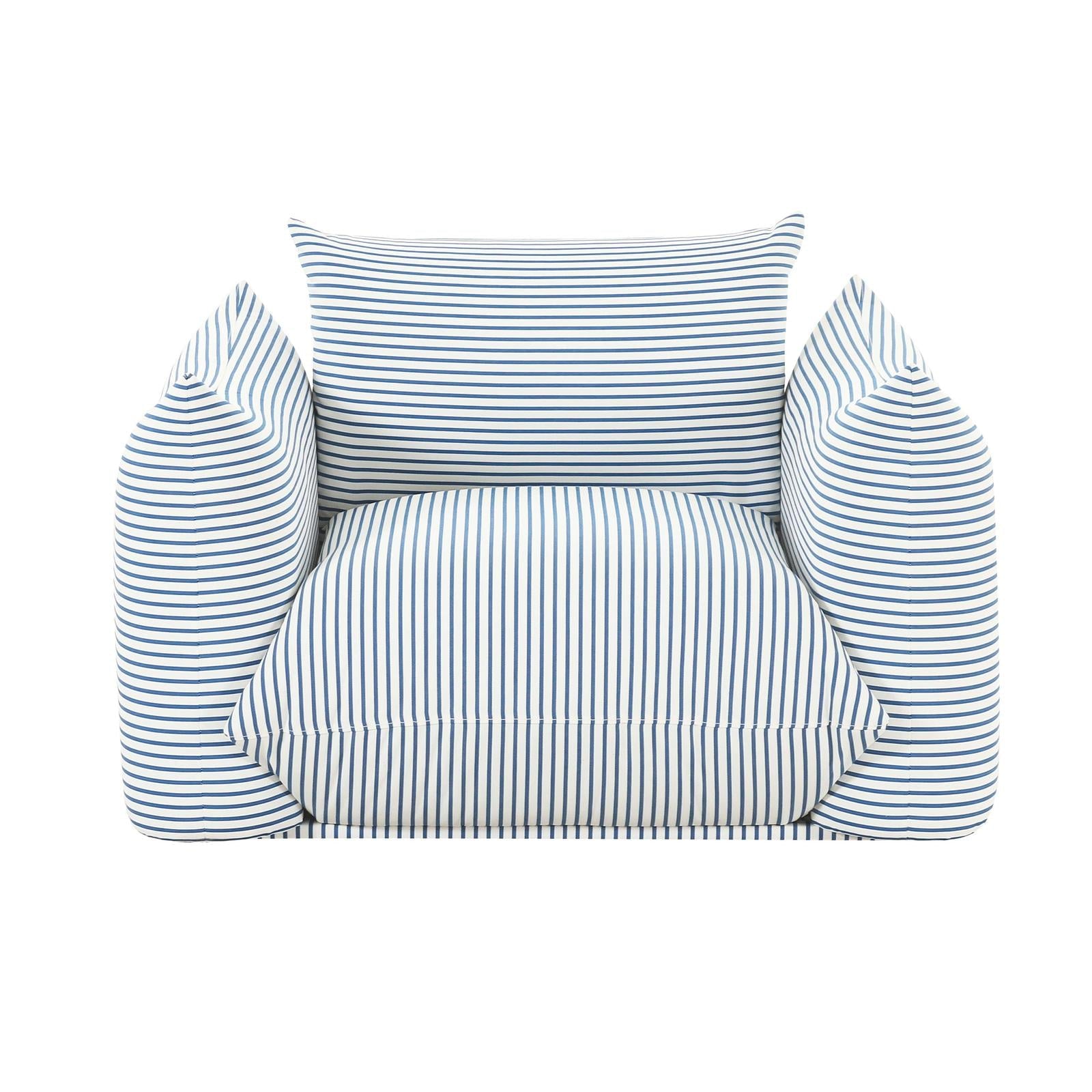 TOV Furniture Saint Tropez Stuffed Outdoor Armchair