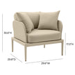 TOV Furniture Kapri Outdoor Armchair