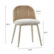 TOV Furniture Alexa Outdoor Dining Chair