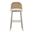 TOV Furniture Alexa Cream Outdoor Barstool