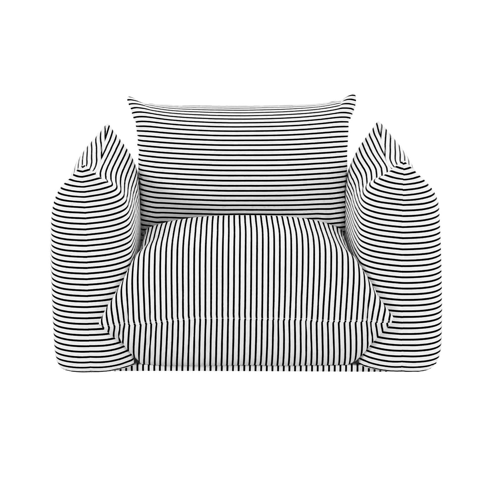 TOV Furniture Saint Tropez Stuffed Outdoor Armchair