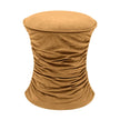 TOV Furniture Bounce Ruched Velvet Adjustable Ottoman