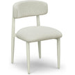 TOV Furniture Annika Textured Contract-Grade Fabric Outdoor Dining Side Chair