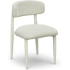 TOV Furniture Annika Textured Contract-Grade Fabric Outdoor Dining Side Chair