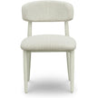TOV Furniture Annika Textured Contract-Grade Fabric Outdoor Dining Side Chair
