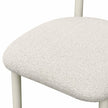 TOV Furniture Annika Textured Contract-Grade Fabric Outdoor Dining Side Chair