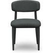 TOV Furniture Annika Textured Contract-Grade Fabric Outdoor Dining Side Chair