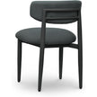 TOV Furniture Annika Textured Contract-Grade Fabric Outdoor Dining Side Chair