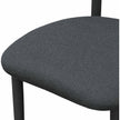 TOV Furniture Annika Textured Contract-Grade Fabric Outdoor Dining Side Chair