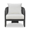 TOV Furniture Alexa Performance Fabric Outdoor Stool