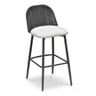 TOV Furniture Alexa Performance Fabric Outdoor Bar Stool
