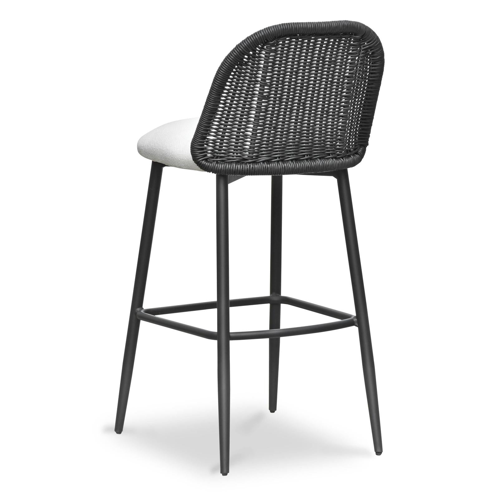 TOV Furniture Alexa Performance Fabric Outdoor Bar Stool