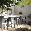 TOV Furniture Alexa Performance Fabric Outdoor Bar Stool