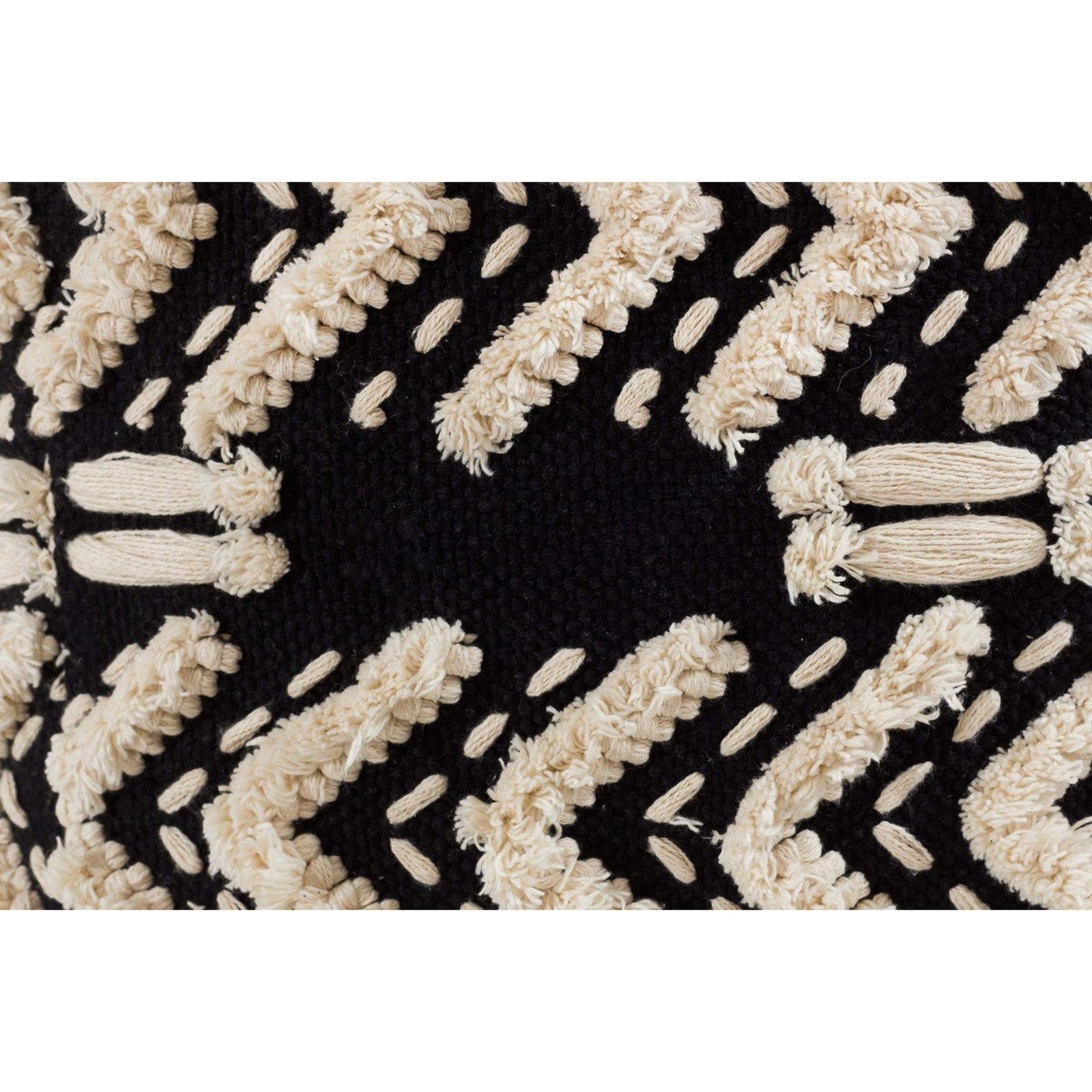 TOV Furniture Mariel Cotton Pouf