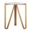TOV Furniture Aya Marble Side Table by Inspire Me! Home Decor