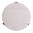 TOV Furniture Aya Marble Side Table by Inspire Me! Home Decor