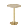 TOV Furniture Fiona Gold Stone Side Table
