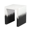 TOV Furniture Matra Black and White End Table
