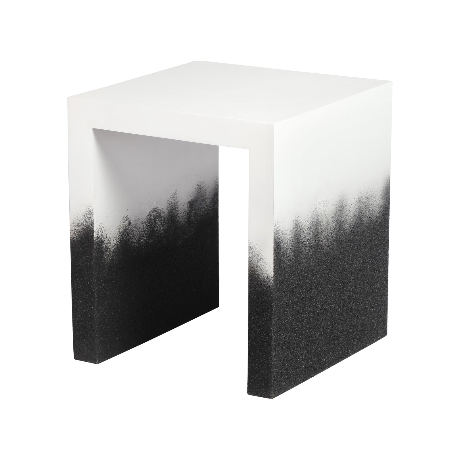 TOV Furniture Matra Black and White End Table