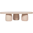 TOV Furniture Rahul Cream Coffee Table