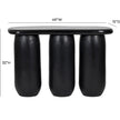 TOV Furniture Rahul Textured Console Table