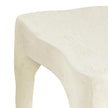 TOV Furniture Skully Cream Textured Side Table