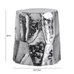 TOV Furniture Forma Chrome Side Table